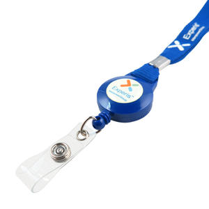 Convenient custom lanyards with badge reel are largely applied in daily life
